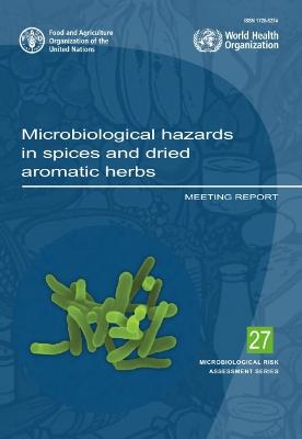 Book cover for Microbiological hazards in spices and dried aromatic herbs
