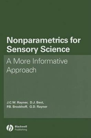 Cover of Nonparametrics for Sensory Science