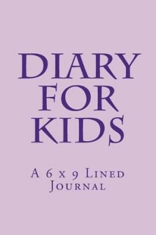 Cover of Diary for Kids