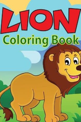 Cover of Lion Coloring Book