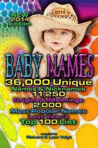 Cover of Baby Names - 2014 Edition