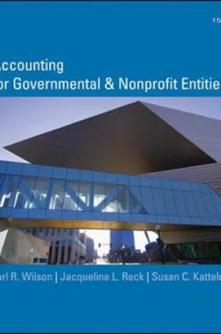 Cover of Accounting for Governmental and Nonprofit Entities