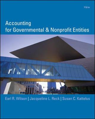 Book cover for Accounting for Governmental and Nonprofit Entities