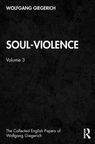 Cover of Soul-Violence