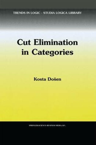 Cover of Cut Elimination in Categories