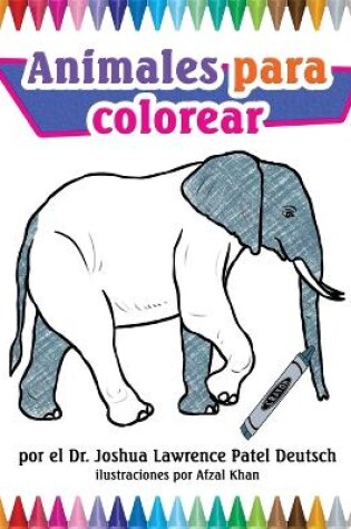 Cover of Animales para colorear