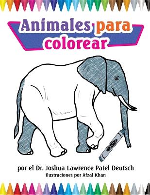 Book cover for Animales para colorear