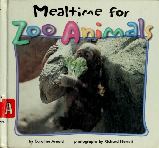 Book cover for Mealtime for Zoo Animals
