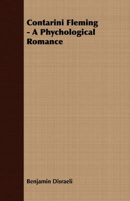Book cover for Contarini Fleming - A Phychological Romance