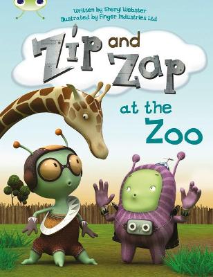 Cover of Bug Club Guided Fiction Year 1 Yellow C Zip and Zap at the Zoo