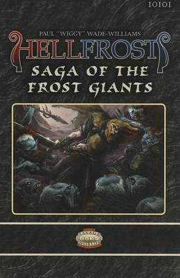 Book cover for Hellfrost Saga of the Frost Giants