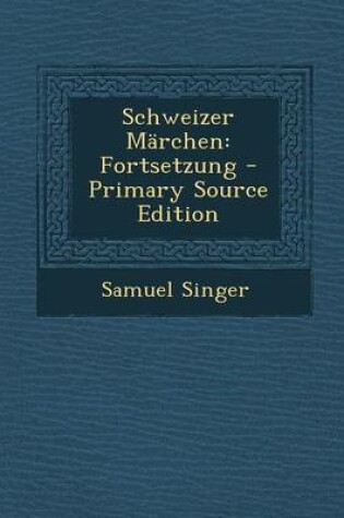 Cover of Schweizer Marchen