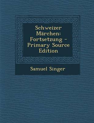 Book cover for Schweizer Marchen