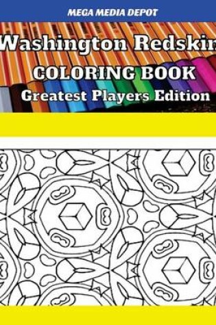 Cover of Washington Redskins Coloring Book Greatest Players Edition