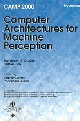 Cover of 2000 International Workshop on Computer Architectures for Machine Perception (Camp 2000)