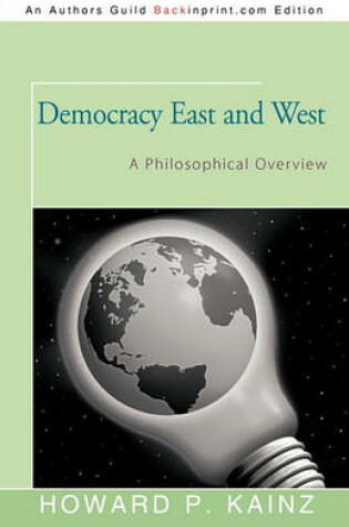 Cover of Democracy East and West
