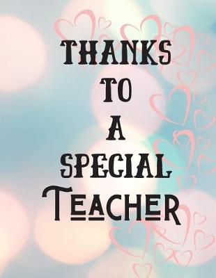 Book cover for Thanks to a Special Teacher