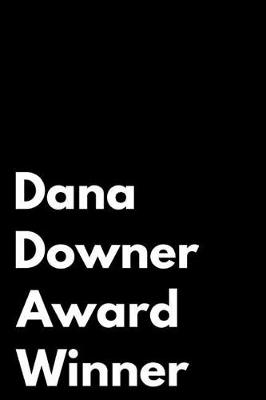 Book cover for Dana Downer Award Winner