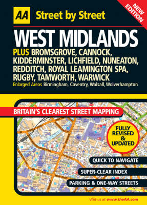 Cover of AA Street by Street West Midlands