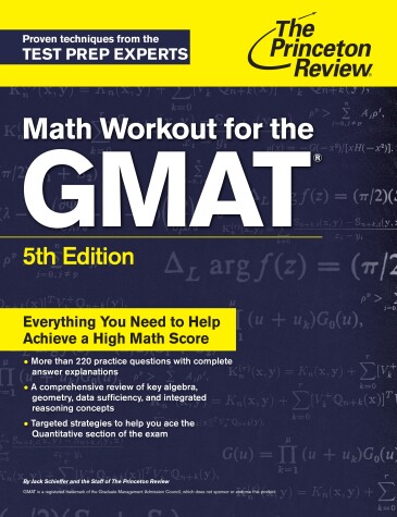 Cover of Math Workout for the GMAT, 5th Edition