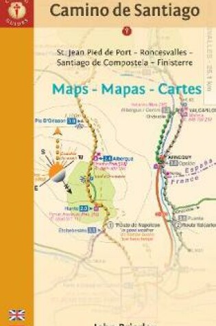 Cover of Camine De Santiago Maps - 4th Edition