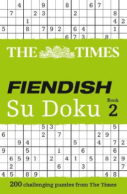 Cover of The Times Fiendish Su Doku Book 2