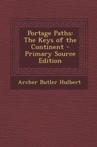 Cover of Portage Paths