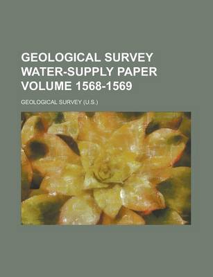 Book cover for Geological Survey Water-Supply Paper Volume 1568-1569