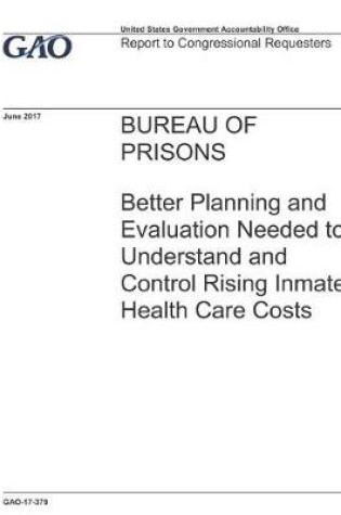 Cover of Bureau of Prisons