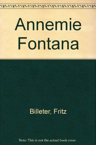 Book cover for Annemie Fontana