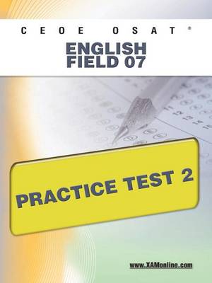 Cover of Ceoe Osat English Field 07 Practice Test 2