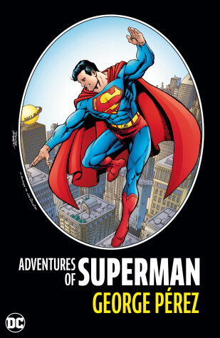 Book cover for Adventures of Superman by George Perez