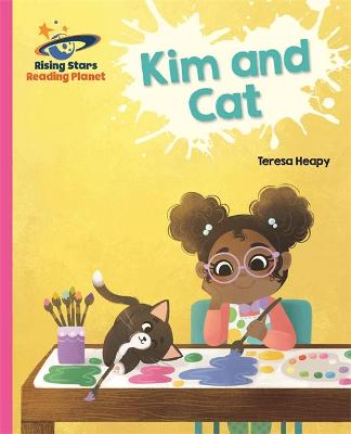 Book cover for Reading Planet - Kim and Cat - Pink A: Galaxy