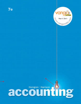 Book cover for Accounting, Chapters 1-25, and MyAccountingLab 12-Month Access Code Packge