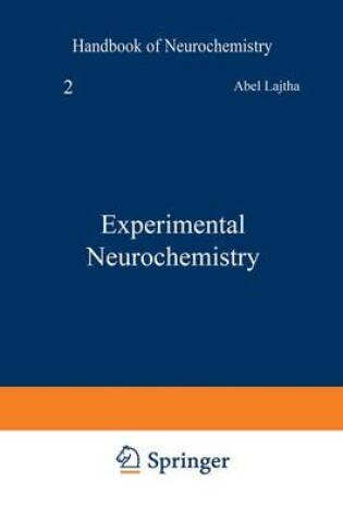 Cover of Experimental Neurochemistry