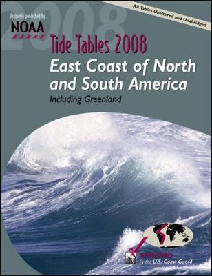 Book cover for Tide Tables 2008: East Coast fof N. and S. America