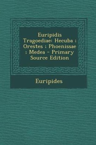 Cover of Euripidis Tragoediae