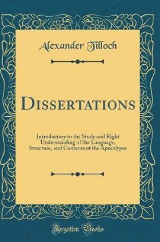 Cover of Dissertations