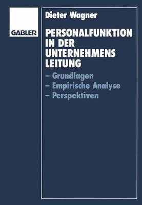 Book cover for Personalfunktion in der Unternehmensleitung