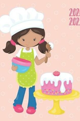 Cover of Daily Planner 2020-2021 Baking Girl 15 Months Gratitude Hourly Appointment Calendar