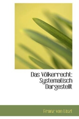 Cover of Das V Lkerrecht