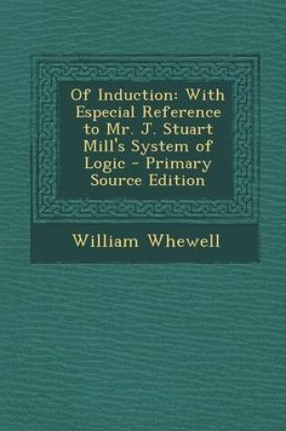 Cover of Of Induction
