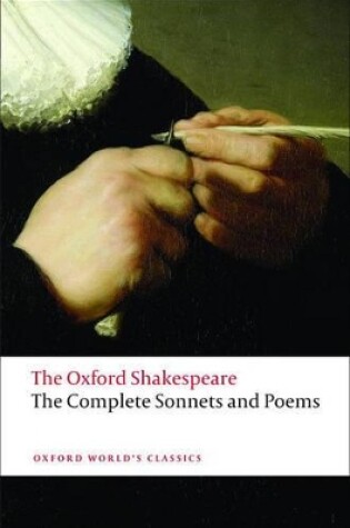 Cover of The Complete Sonnets and Poems: The Oxford Shakespeare