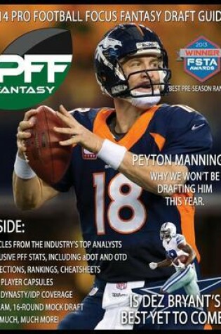 Cover of 2014 Pro Football Focus Fantasy Draft Guide