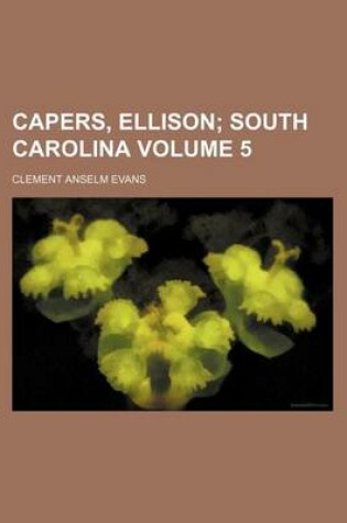 Cover of Capers, Ellison Volume 5; South Carolina