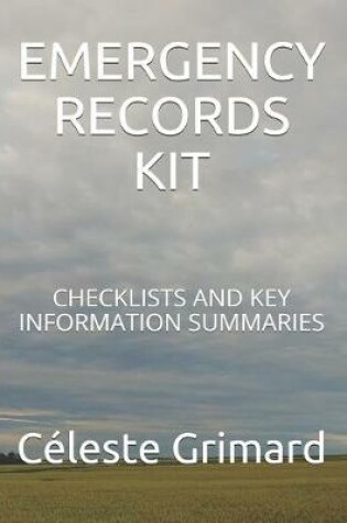 Cover of Emergency Records Kit