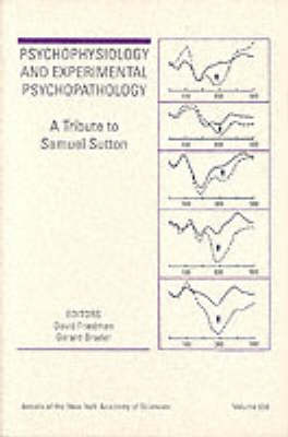 Cover of Psychophysiology and Experimental Psychopathology