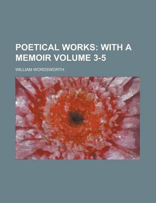 Book cover for Poetical Works Volume 3-5