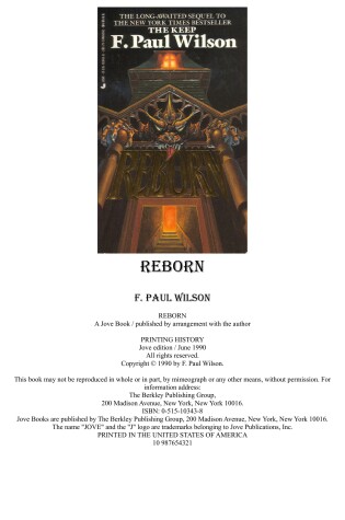 Cover of Reborn