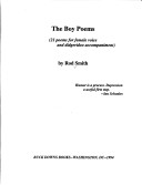 Book cover for The Boy Poems